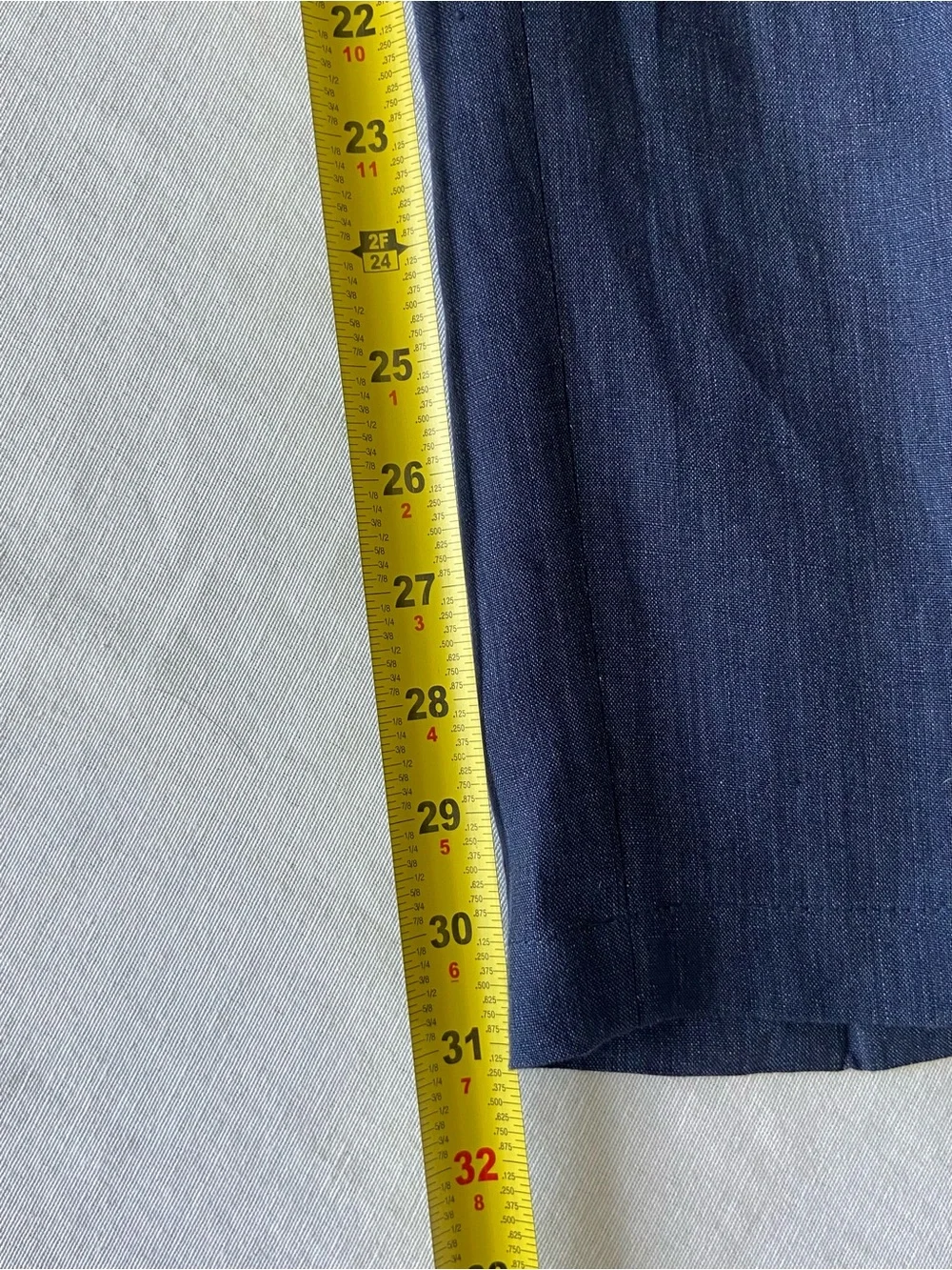 Orvis 100% Linen Men’s Pants Navy Size 34x31